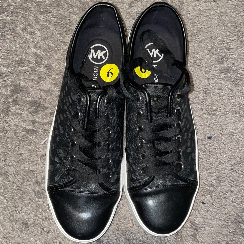 Black signature Michael Kors sneakers